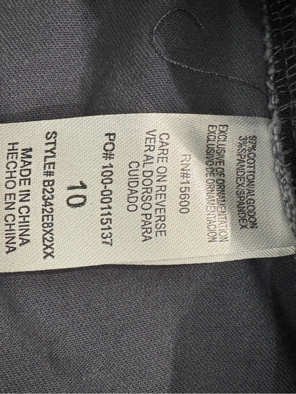 Democracy Women’s High Rise Cargo Pants - Slate Gray Size 10 NWT - Picture 4 of 9